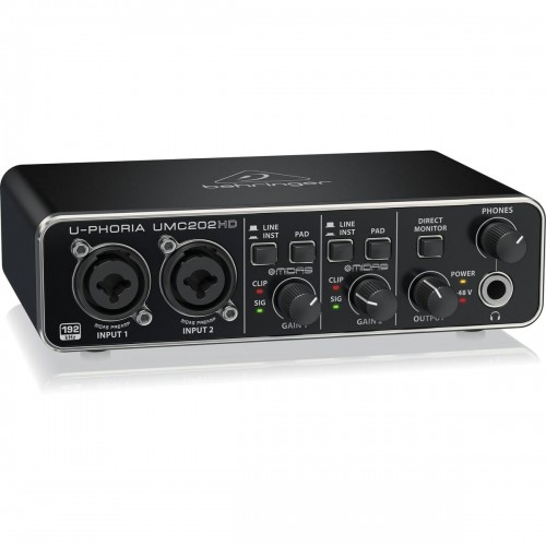 audio interfeiss Behringer UMC202HD image 4