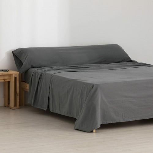 Bedding set SG Hogar Anthracite Double Franela image 4