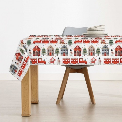 Stain-proof resined tablecloth Belum Merry Christmas 200 x 140 cm image 4