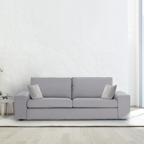 Cushion cover Eysa MID Light grey 45 x 45 cm image 4