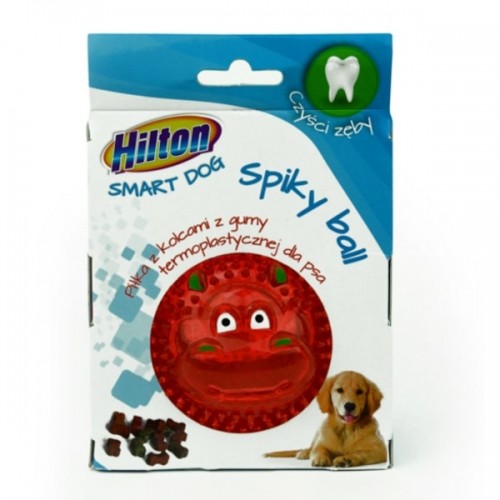 HILTON Dog Spiky Ball mix kolor piłka z kolcami  8cm dla psa image 4