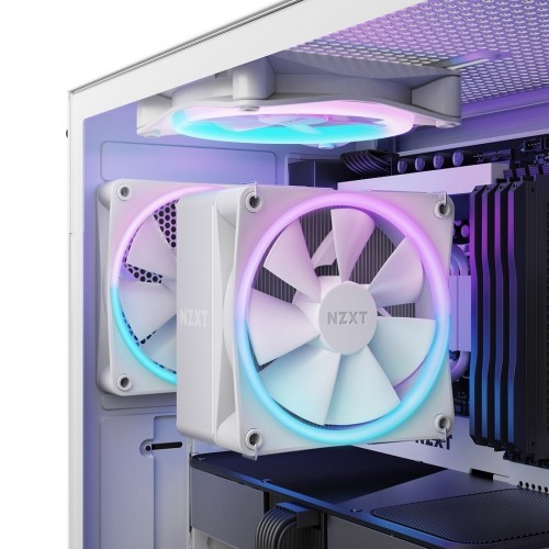 NZXT T120 RGB Processor Air cooler 12 cm White 1 pc(s) image 4