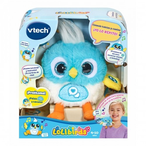 Soft toy with sounds Vtech Lolibirds Lolito Blue image 4