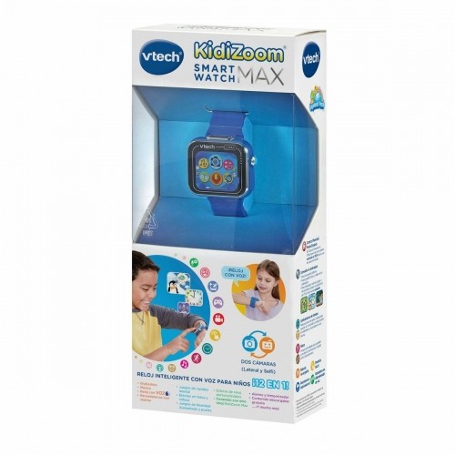 Детские часы Vtech Kidizoom Smartwatch Max 256 Мб Интерактив Синий image 4