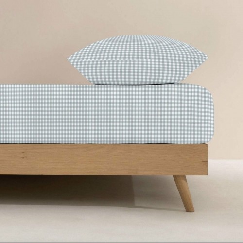 Fitted bottom sheet Kids&Cotton Xalo Blue 60x120cm image 4