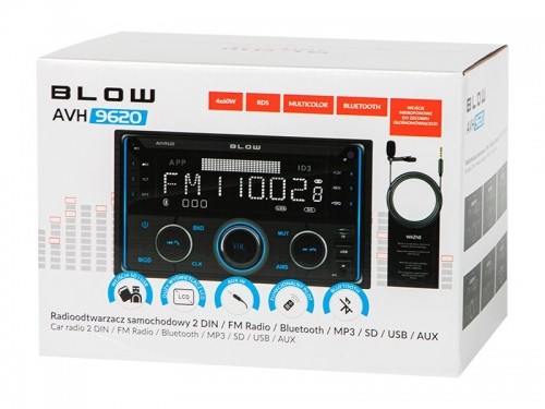 Blow AVH-9620 2DIN car radio image 4