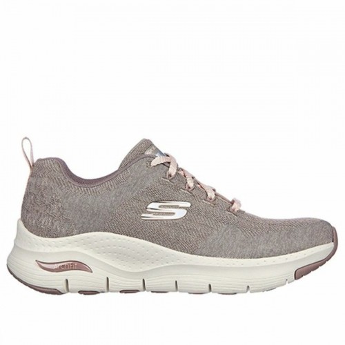 Sports Trainers for Women Skechers ARCH FIT 149414 DKTP Grey image 4