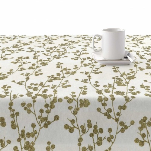 Stain-proof resined tablecloth Belum Tree Gold 140 x 140 cm image 4