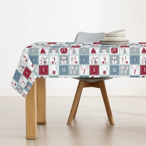 Stain-proof resined tablecloth Belum Merry Christmas 140 x 140 cm image 4