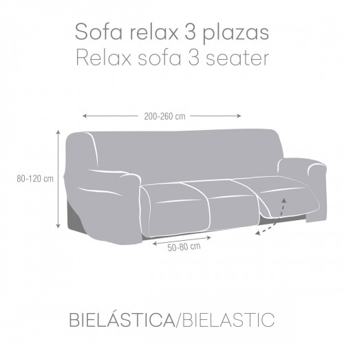 Dīvāna pārvalks Eysa JAZ Bordo 70 x 120 x 260 cm image 4