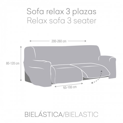 Dīvāna pārvalks Eysa JAZ Pelēks 70 x 120 x 260 cm image 4