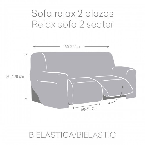 Dīvāna pārvalks Eysa JAZ Bēšs 70 x 120 x 200 cm image 4
