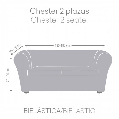 Dīvāna pārvalks Eysa JAZ Balts 110 x 100 x 180 cm image 4
