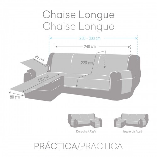 Dīvāna pārvalks Eysa MID Terakota 100 x 110 x 240 cm image 4