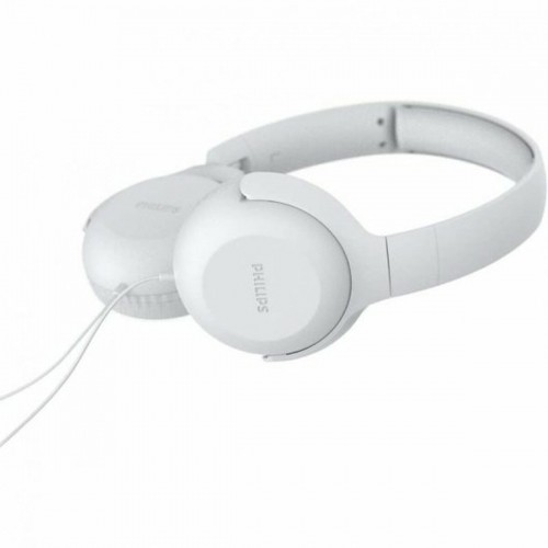 Headphones with Headband Philips TPV UH 201 WT White With cable image 4