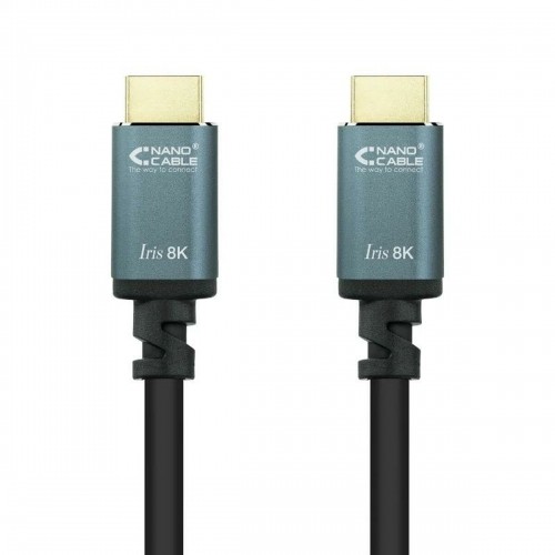 HDMI Kabelis NANOCABLE 10.15.8005 Melns 5 m image 4