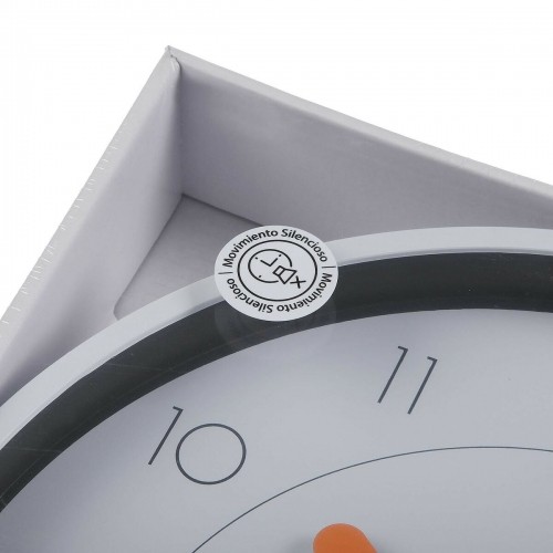 Настенное часы Versa Белый Пластик Кварц 4 x 30 x 30 cm image 4