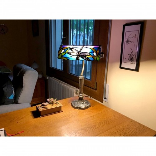 Настольная лампа Viro Fly Синий цинк 60 W 34 x 54 x 23 cm image 4