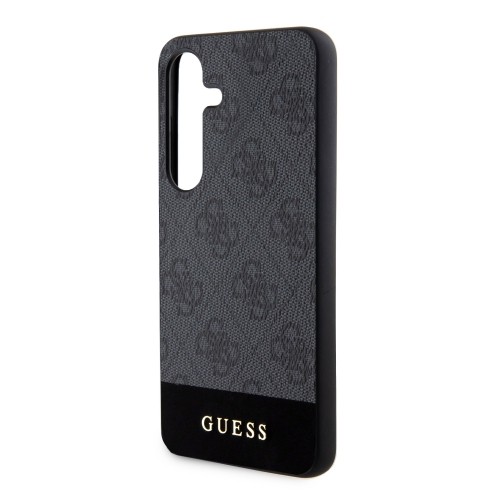 Guess PU 4G Stripe Case for Samsung Galaxy S24+ Grey image 4