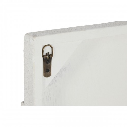 Настенный декор Home ESPRIT Белый современный Маринованный 80 x 6 x 80 cm (2 штук) image 4