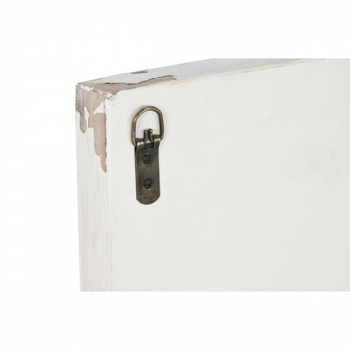 Настенный декор Home ESPRIT Белый Шинный полировщик Маринованный 58 x 4,5 x 78 cm (2 штук) image 4