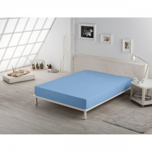 Fitted bottom sheet Alexandra House Living Blue Clear 135/140 x 190/200 cm image 4