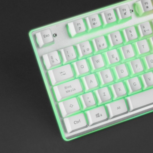 Клавиатура Mars Gaming MK220WES RGB Белый image 4