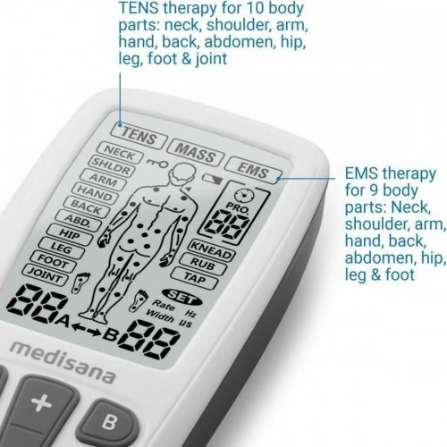 Muskuļu Elektrostimulators Medisana Melns/Balts image 4