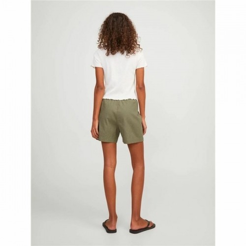 Sports Shorts for Women Jack & Jones Green Linen image 4