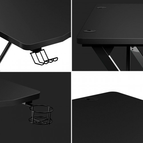 Desk Huzaro HZ-Hero 1.8 Black Black Steel image 4