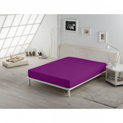 Fitted sheet Alexandra House Living Purple 200 x 200 cm image 4