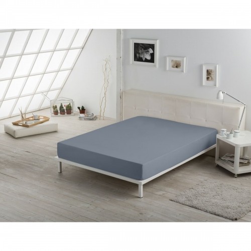 Fitted sheet Alexandra House Living Steel Grey 180 x 210 cm image 4
