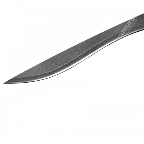 Samura SULTAN Pro Stonewash Yatagan нож с Черной  ручкой 301mm из  AUS-8 Японской стали 59 HRC image 4