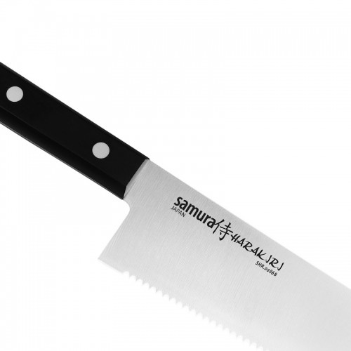 Samura Harakiri Serrated Кухонный нож Шефповара 208mm из AUS 8 японской стали 58 HRC image 4