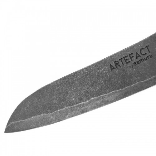 Samura Artefact Virtuves Santoku nazis 180 mm AUS-10 Damascus Japāņu tērauda 59 HRC image 4