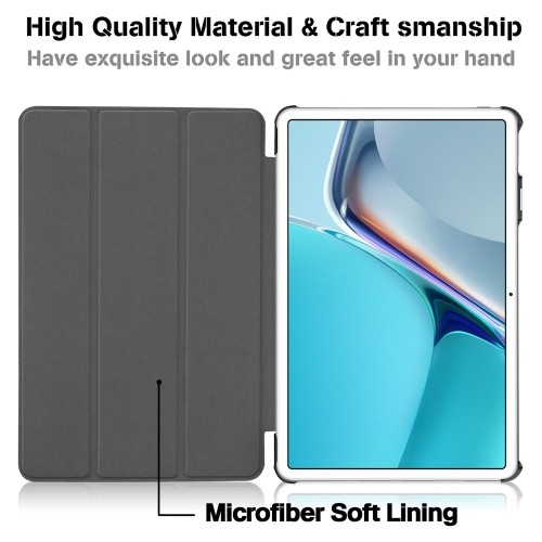 iLike Tri-Fold Тонкий Эко-кожанный Чехол Книжка iPad Mini 5 7.9'' (2019) 5th / Mini 4 (2015) 4th Розовато Золотой image 4