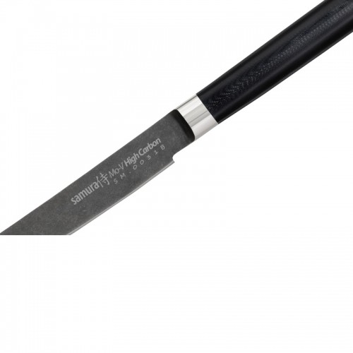 Samura MO-V Stonewash нож для Стэйка 120 mm из AUS 8 Японской из стали 59 HRC image 4