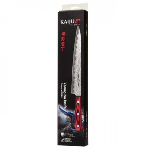 Samura KAIJU Кухонный нож Yanagiba 240mm из AUS 8 Японской стали 59 HRC image 4