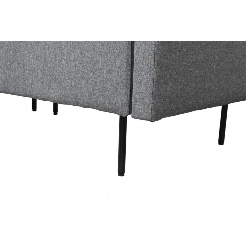 Dīvāns ‘Chaise Longue’ DKD Home Decor Pelēks Metāls Moderns 276 x 152,5 x 84 cm image 4