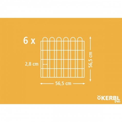 клетка Kerbl Металл Серый грызуны шестиугольный image 4