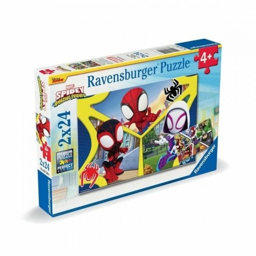 Puzle un domino komplekts Ravensburger spiderman (1 gb.) image 4