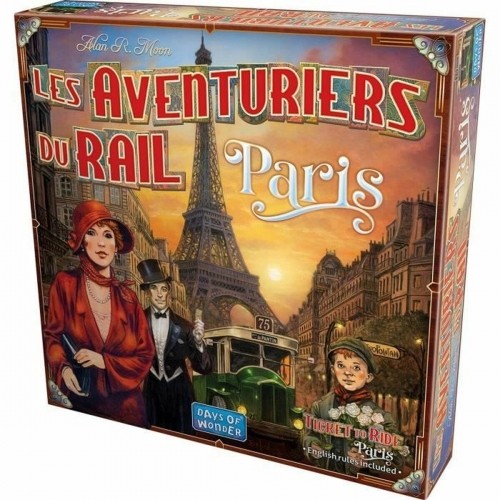 Настольная игра Asmodee Les Aventuriers du Rail - Paris (FR) image 4
