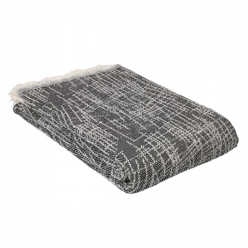 Blanket Alexandra House Living Madrid Black 180 x 260 cm image 4