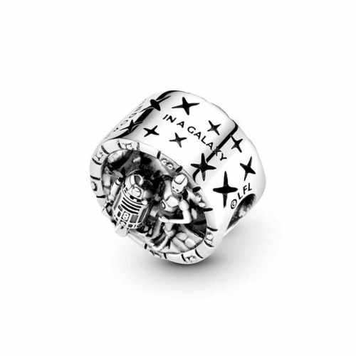 Woman's charm link Pandora R2D2 Silver image 4