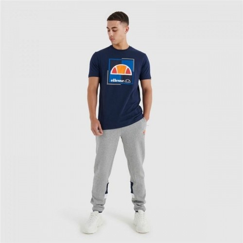 Men’s Short Sleeve T-Shirt Ellesse Michaelo Navy Blue image 4