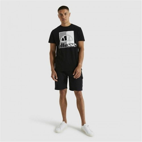 Men’s Short Sleeve T-Shirt Ellesse Chamuel Black image 4