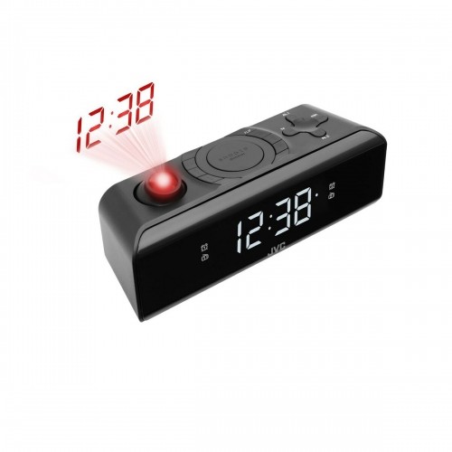 Alarm Clock JVC RA-E211B Black image 4