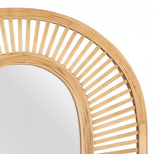 Wall mirror Beige Crystal Rattan 61 x 15 x 76 cm image 4