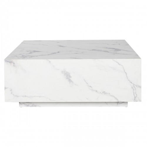 Centrālais galds Home ESPRIT Balts Koks MDF 90 x 90 x 35 cm image 4