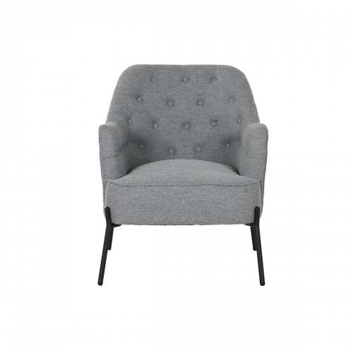 Кресло DKD Home Decor Серый Металл 65 x 73 x 79,5 cm image 4
